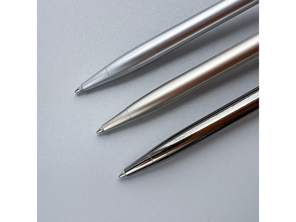 Ручка шариковая автоматическая BrunoVisconti® PALERMO цвет корпуса вороненая сталь, 0.7 мм