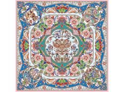 Платок Шедевры русских эмальеров