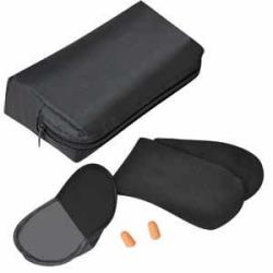 Набор "Счастливого полета!": повязка на глаза, беруши и носки