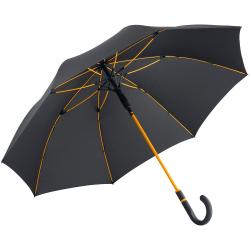 Зонт-трость с цветными спицами Color Style, оранжевый