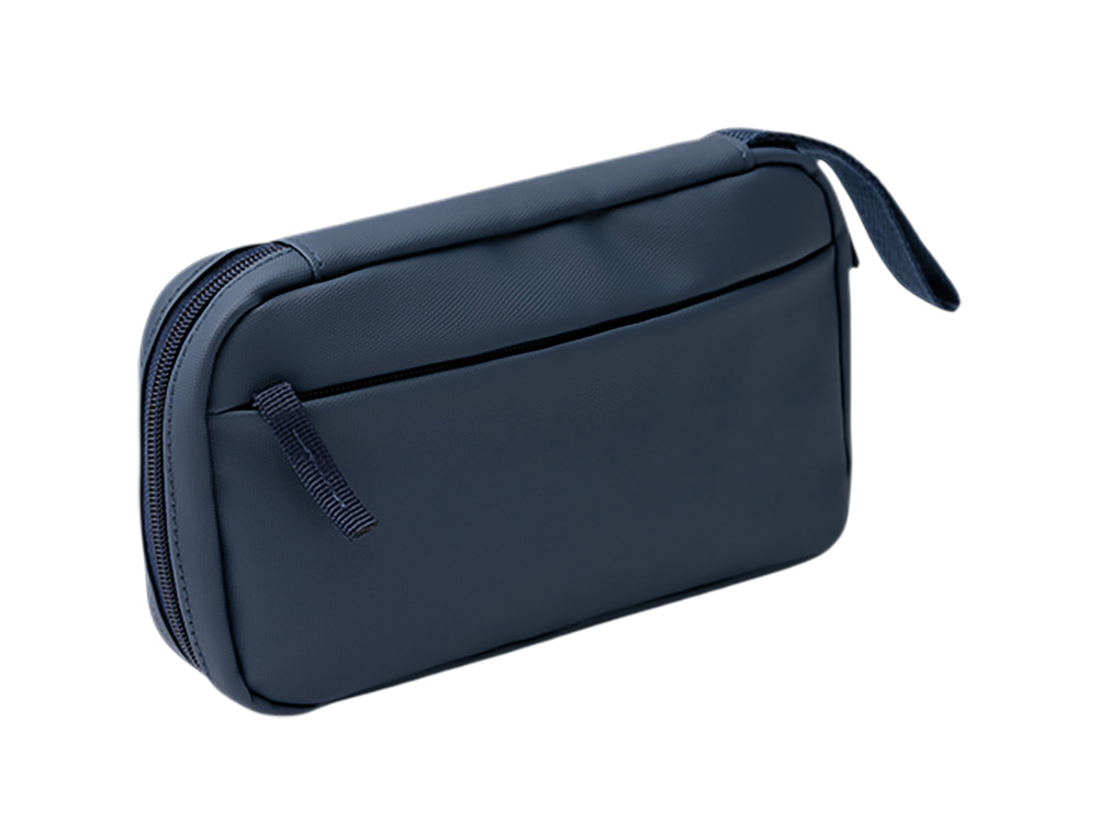 Косметичка-органайзер DULAC/ЛАВИЯ из искусственной кожи, синий нейви