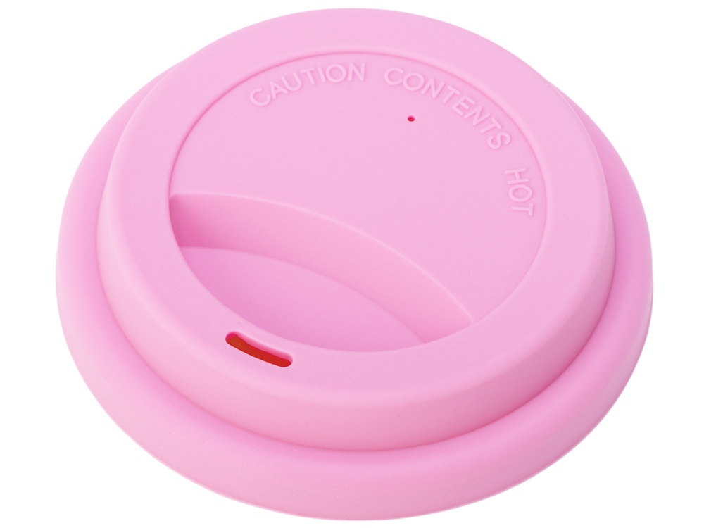 Стакан с силиконовой крышкой Cafe, dust pink Стакан с силиконовой крышкой Cafe, dust pink