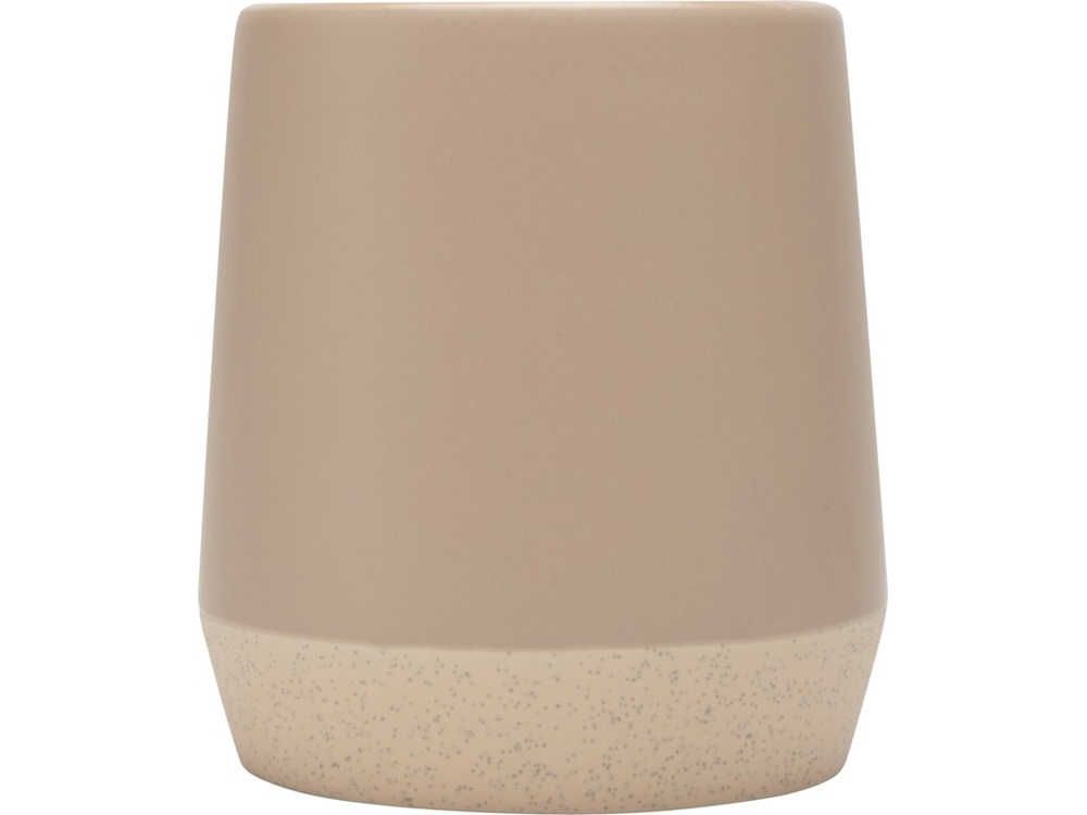 Dolce керамическая кружка объемом 300 мл с матовой отделкой, овсяный