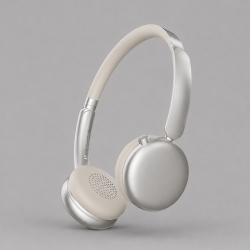 Беспроводные накладные наушники Stereo Light, BT 5.4, 300 мАч, песочно-золотой, Deppa Беспроводные накладные наушники Stereo Light, BT 5.4, 300 мАч, песочно-золотой, Deppa
