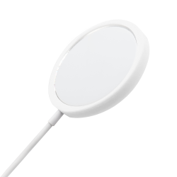 Беспроводное магнитное зарядное устройство Fomax 15W To Go, белый/белый
