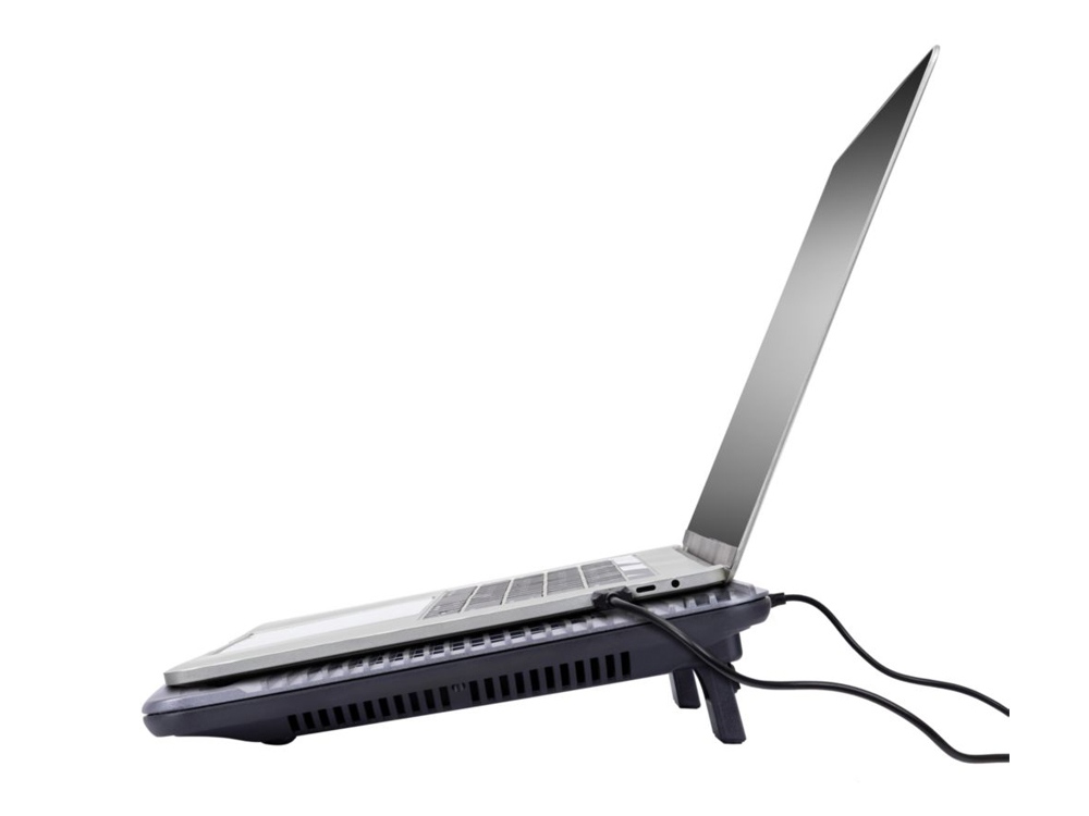 Охлаждающая подставка 5555 для ноутбуков до 15,6, серебристый Охлаждающая подставка 5555 для ноутбуков до 15,6, серебристый