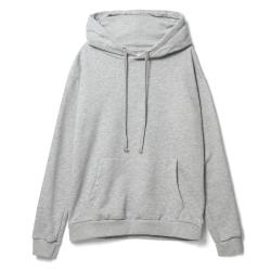 Худи унисекс Tuloksa 280 ver. 2, серый меланж