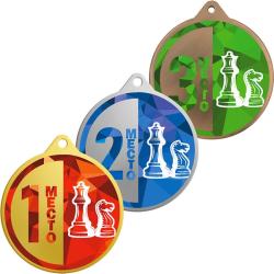 Медаль шахматы 3 место