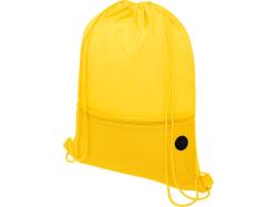Сетчастый рюкзак со шнурком Oriole, желтый