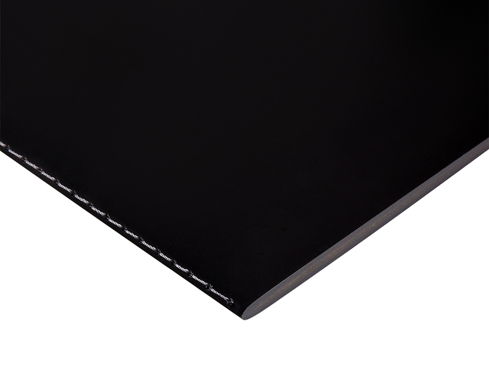 Бизнес-тетрадь А5 Pragmatic Contrast, 40 листов в клетку, черный с черным срезом