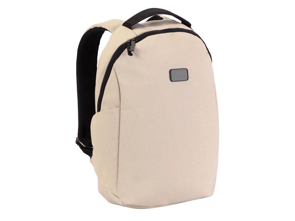 Рюкзак Sofit для ноутбука из экокожи, бежевый