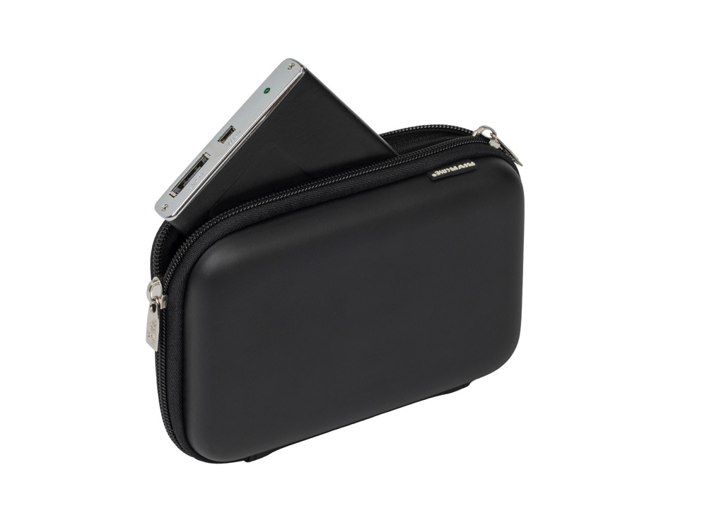 Чехол для жесткого диска из кожзама 9102, черный Чехол для жесткого диска из кожзама 9102, черный