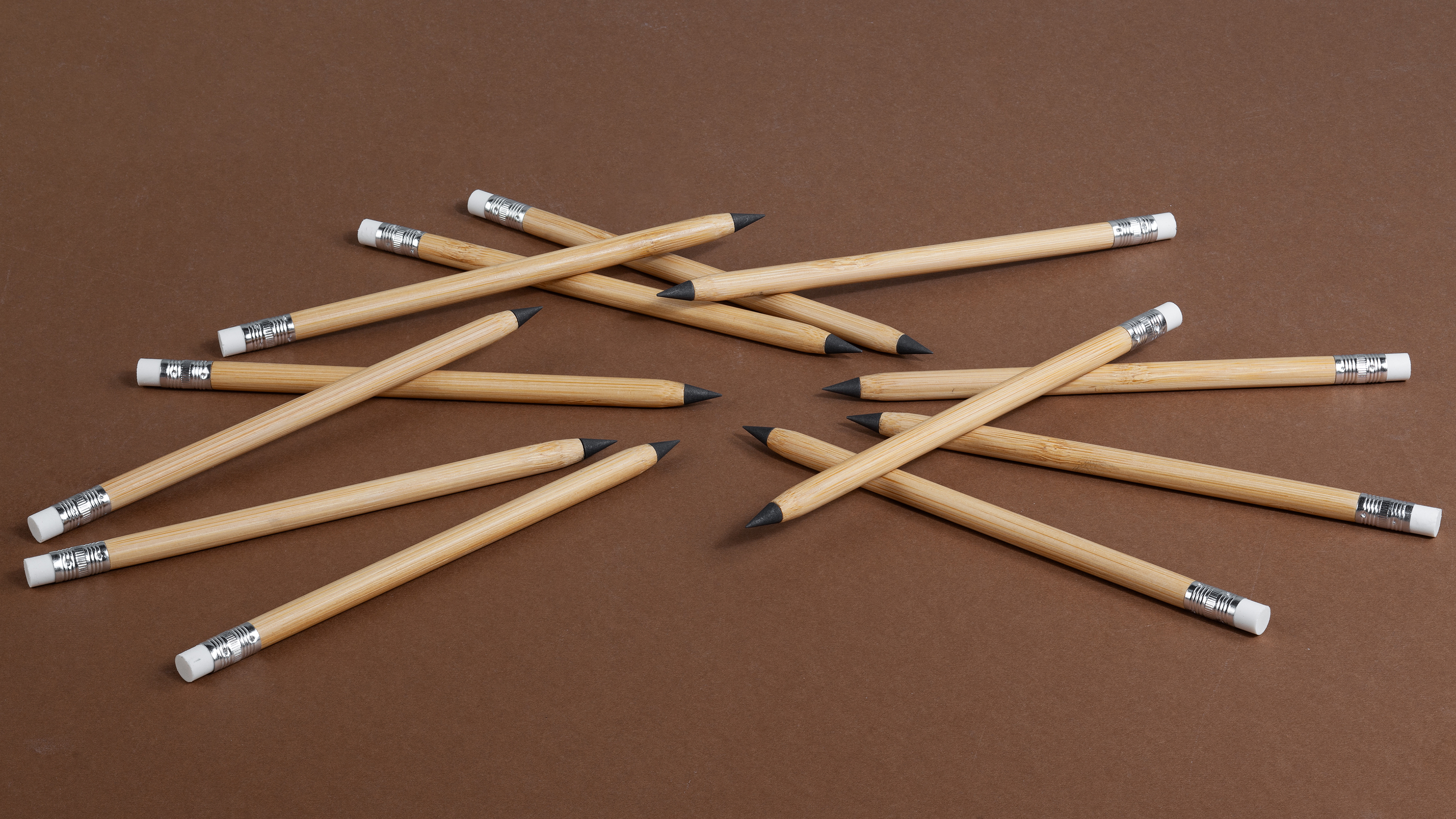 Вечный карандаш "Groot" с ластиком, бамбук Вечный карандаш "Groot" с ластиком, бамбук