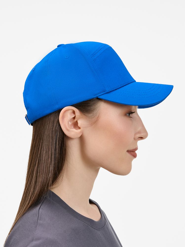 Бейсболка Settaro, ярко-синяя Бейсболка Settaro, ярко-синяя