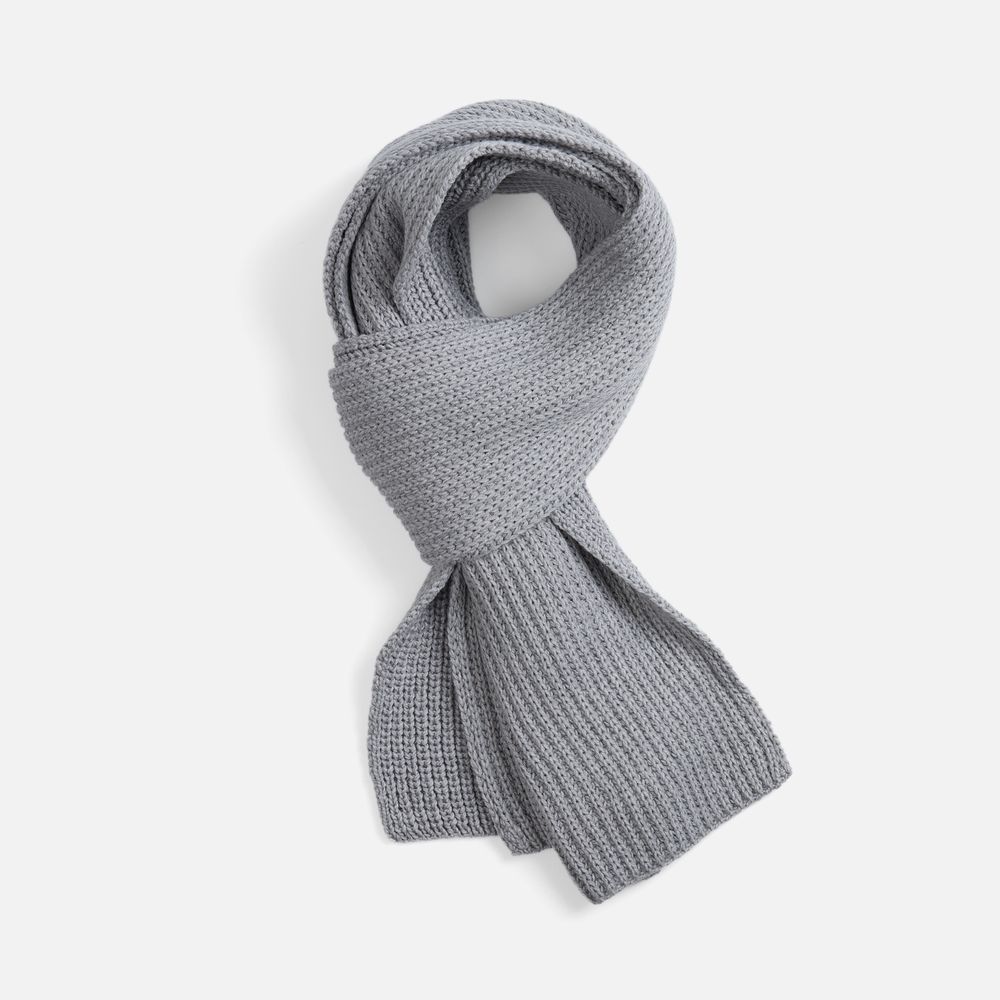 Набор Nordkyn Full Set с шарфом, светло-серый меланж