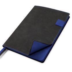 Ежедневник A5 недатированный Efemero в мягком переплёте, черный/темно-синий Ежедневник A5 недатированный Efemero в мягком переплёте, черный/темно-синий