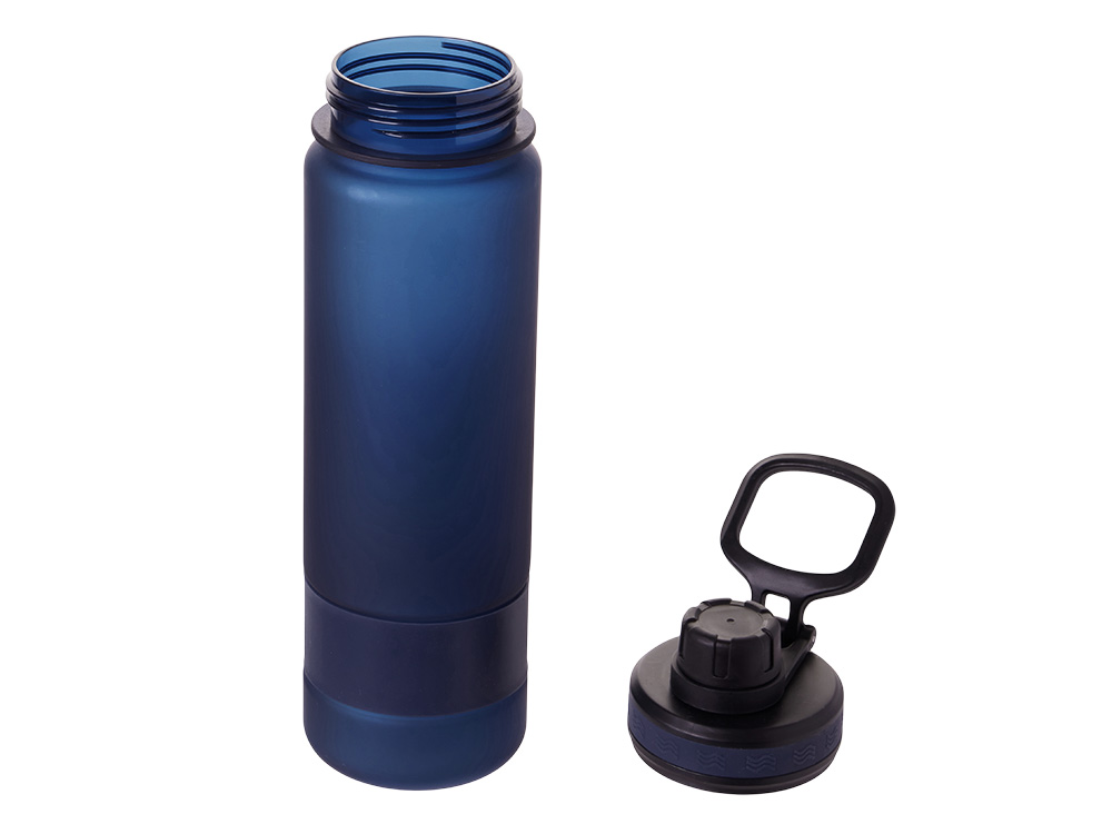 Бутылка Misty с ручкой, 850 мл, темно-синий Бутылка Misty с ручкой, 850 мл, темно-синий