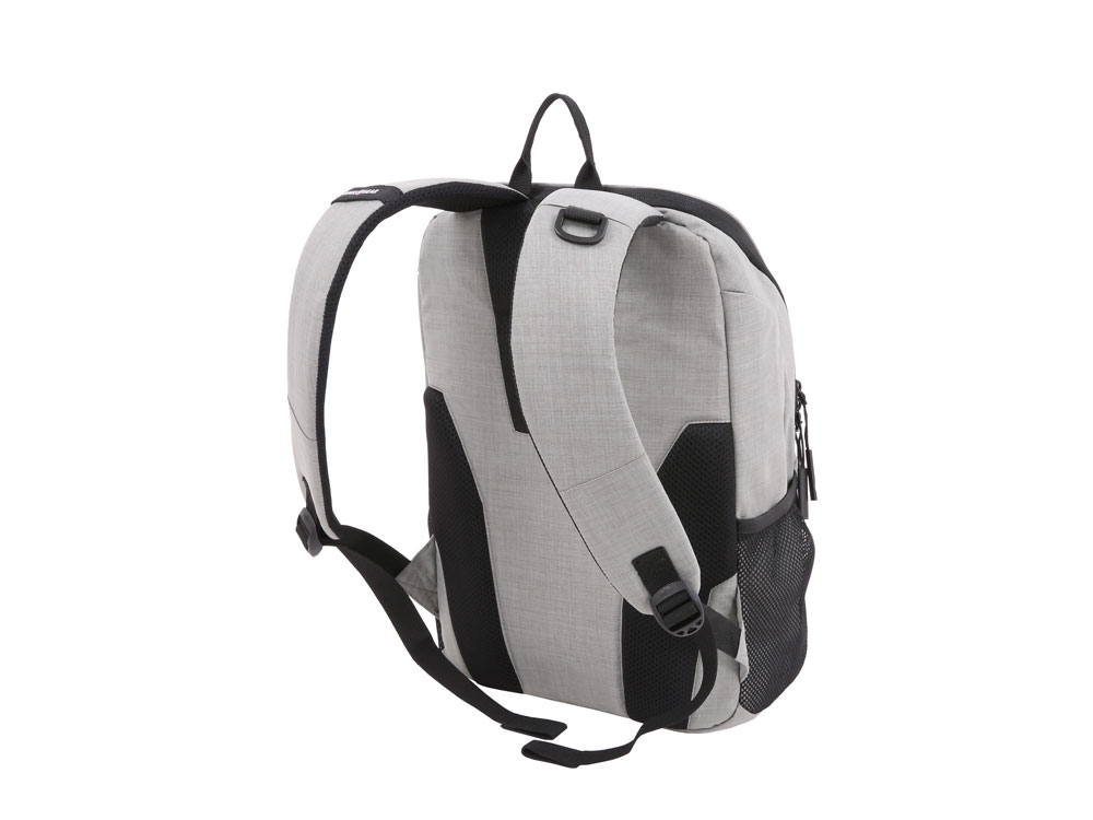 Рюкзак SWISSGEAR 15,6, ткань Heather, 31 x 16 x 45 см, 22 л, серый
