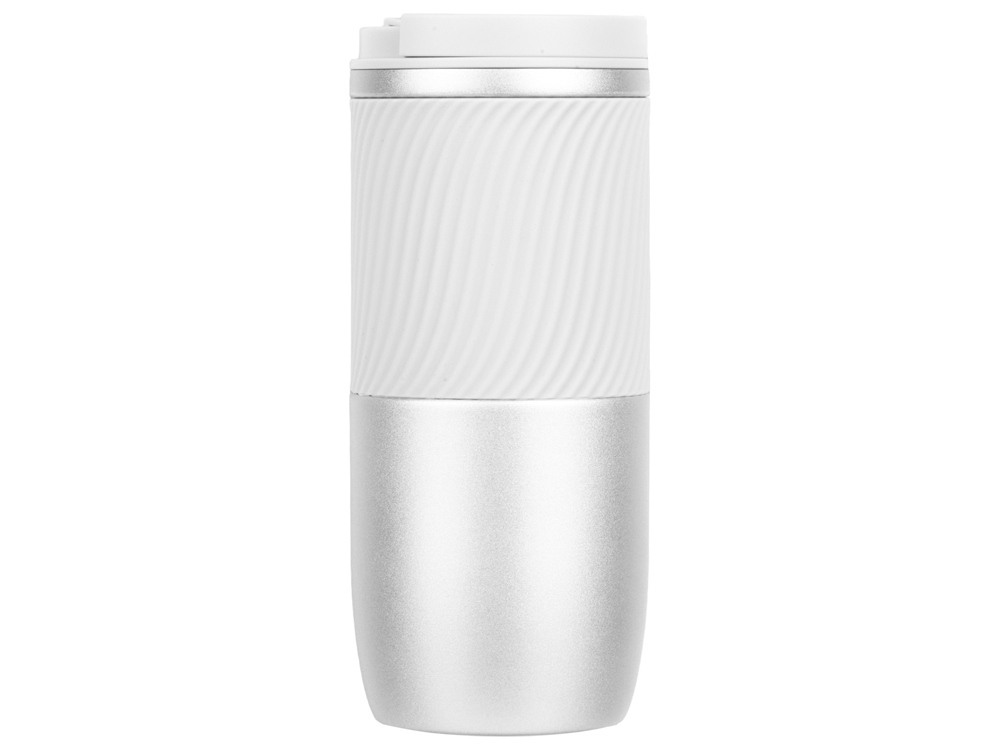 Герметичная вакуумная термокружка Pillar,550 мл, серебристый (Р)