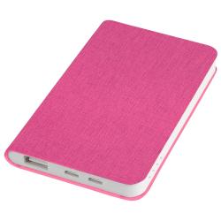 Универсальный аккумулятор "Provence" (5000mAh),розовый,7,5х12,1х1,1см, искусственная кожа,пл