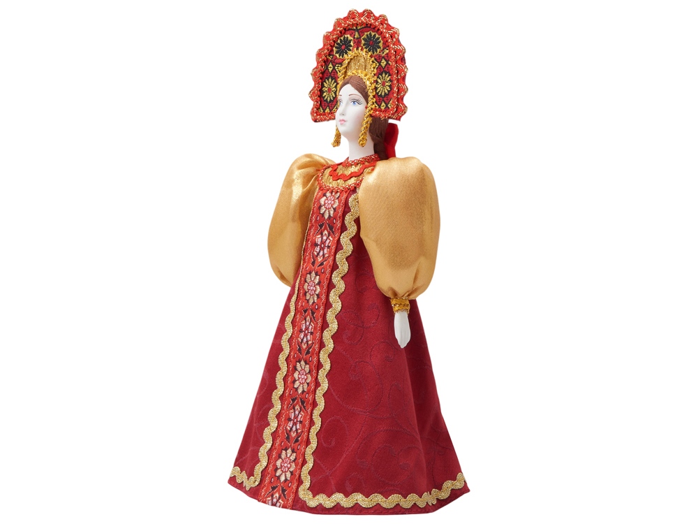 Подарочный набор: кукла фарфоровая, чай Малина с мятой, красный Подарочный набор: кукла фарфоровая, чай Малина с мятой, красный