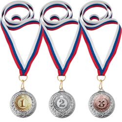 Комплект медалей 1,2,3 место