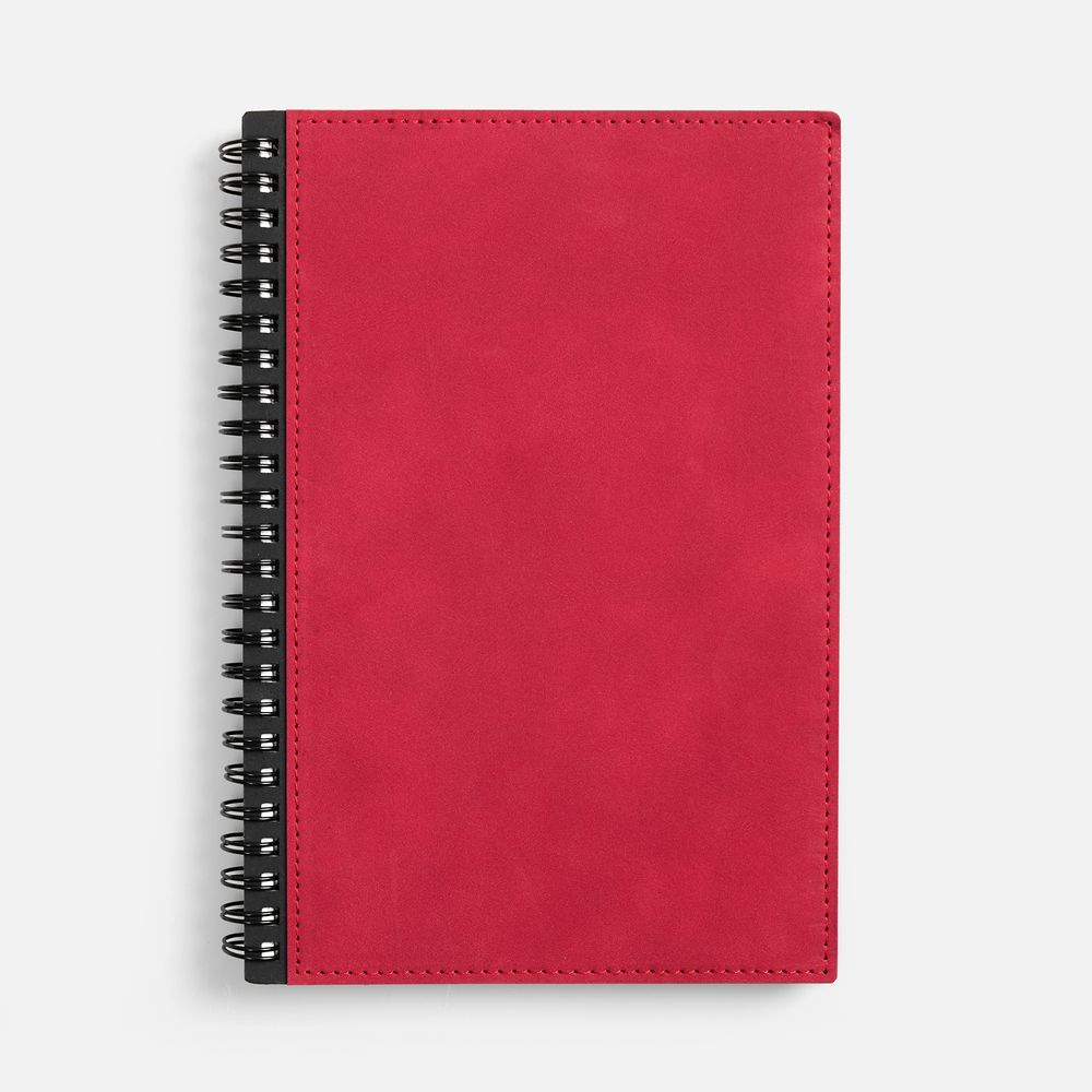 Ежедневник Notera Maxi, недатированный, красный