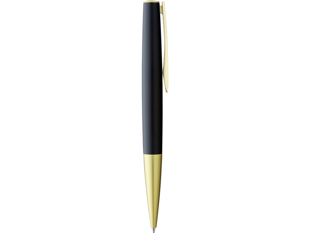 Ручка шариковая металлическая ELEGANCE GO, черный/золотистый