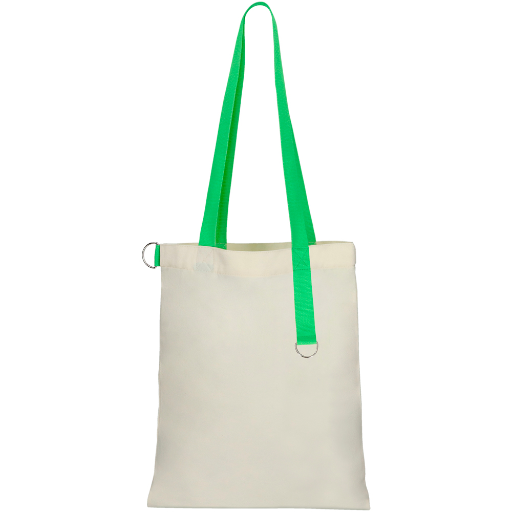 Сумка для покупок White GLOW 325 г/м², зелёная Сумка для покупок White GLOW 325 г/м², зелёная