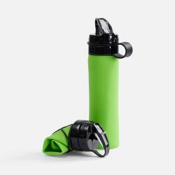Складная бутылка для воды Langfossen, зеленое яблоко Складная бутылка для воды Langfossen, зеленое яблоко