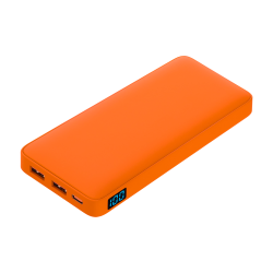 Внешний аккумулятор с подсветкой Ancor PD Plus 10000 mAh, оранжевый