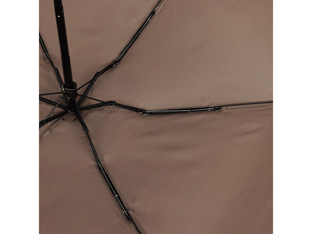 Зонт складной женский TORBER, механика, 5 сложений, коричневый, каркас алюминий, эпонж, пластиковая ручка, диаметр 91 см Зонт складной женский TORBER, механика, 5 сложений, коричневый, каркас алюминий, эпонж, пластиковая ручка, диаметр 91 см