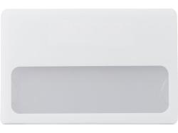 Бейдж с загибушкой(литой) 90х60мм, белый