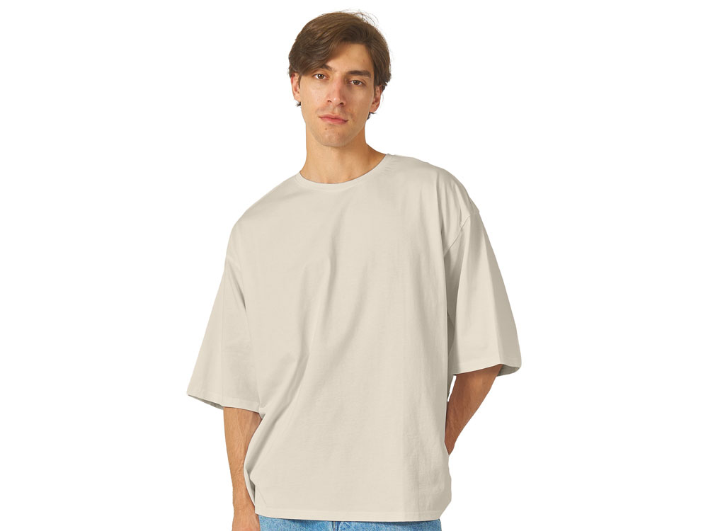 Футболка Berlin к/р оверсайз, 100% хлопок, 180гр, бежевый