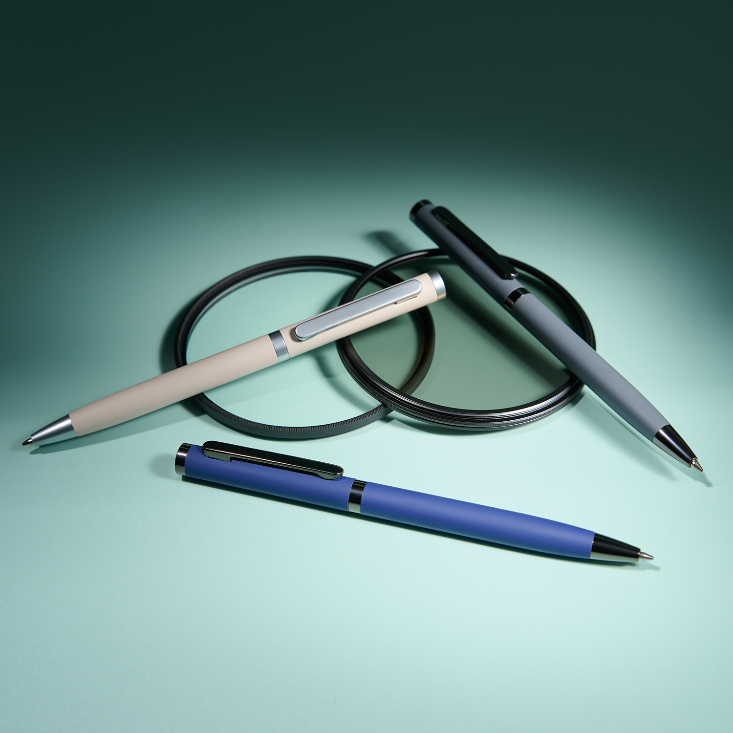 Шариковая ручка Нокс (Nox), бежевая Шариковая ручка Нокс (Nox), бежевая