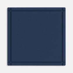 Лейбл из ПВХ Dzeta, L, темно-синий