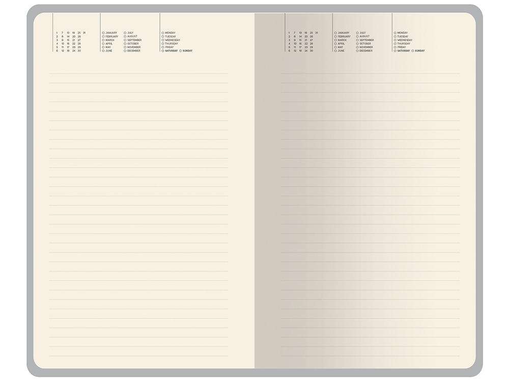 Ежедневник недатированный А5 Black с нашивкой, черный