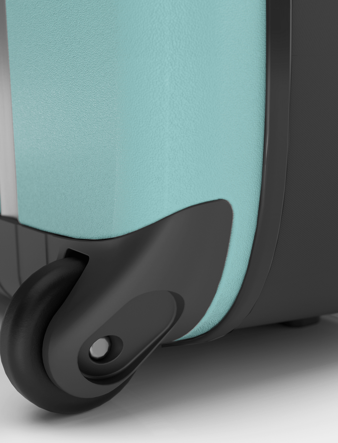 Чемодан складной Rollink Vega II 55x40x20 см, 2 колеса, бирюзовый