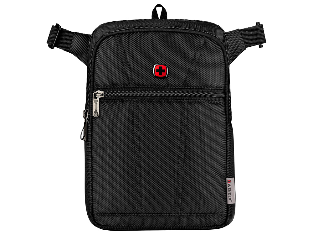 Сумка WENGER BC First для ношения через плечо,чёрный, 100% полиэстер, 21х28х9 см, 4 л
