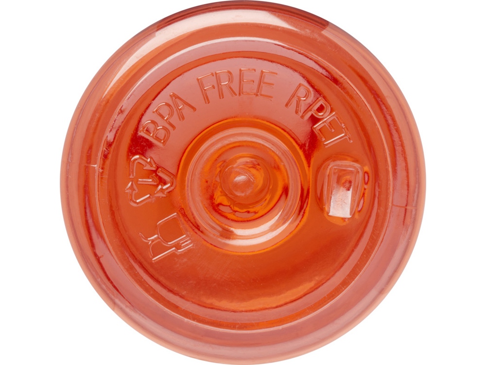 Бутылка для воды Sky из переработанной пластмассы объемом 650 мл - Красный