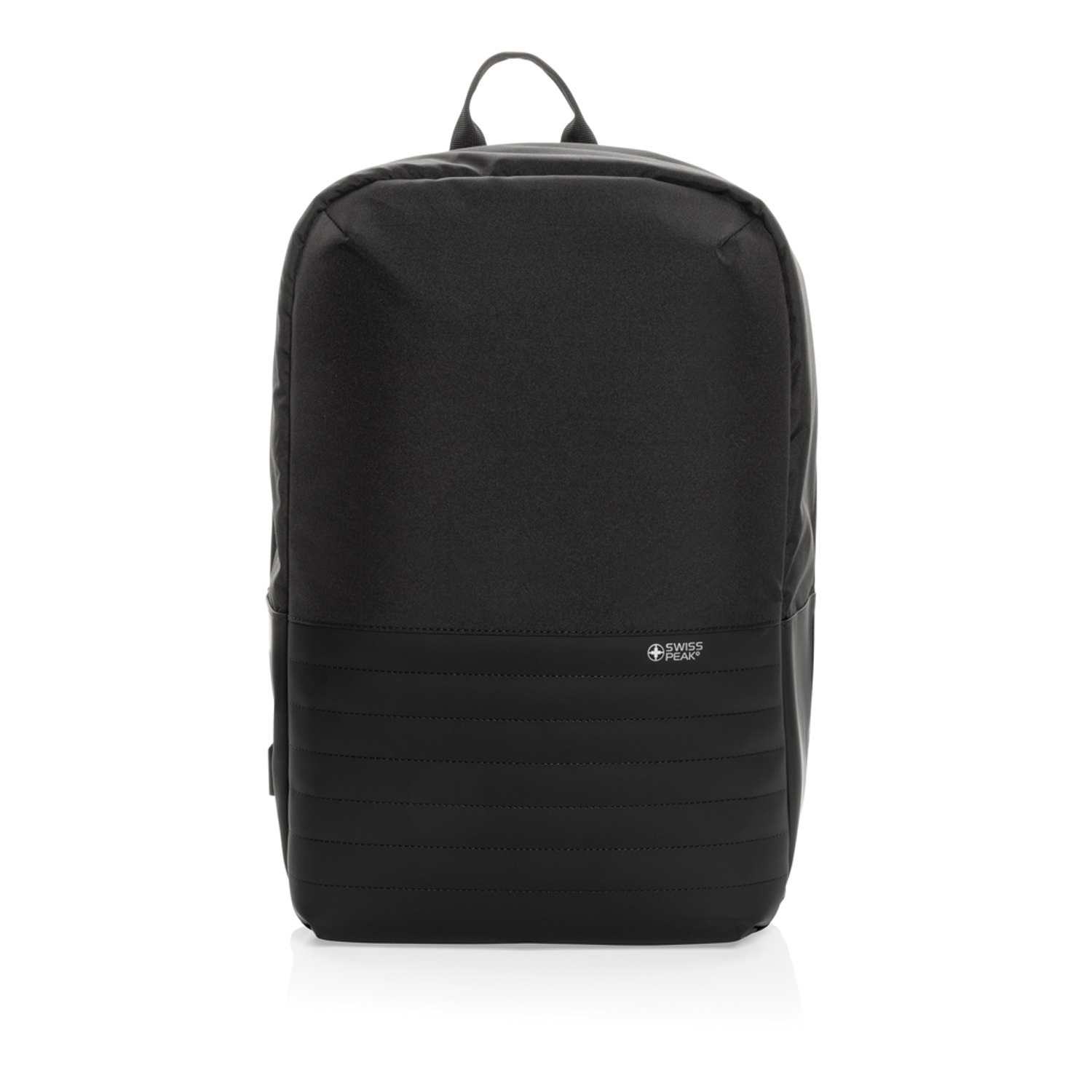 Антикражный рюкзак для ноутбука Swiss Peak с RFID-защитой из rPET AWARE™, 15,6’’