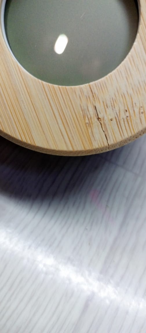 Водяные часы из бамбука Splash Hour, натуральный Водяные часы из бамбука Splash Hour, натуральный