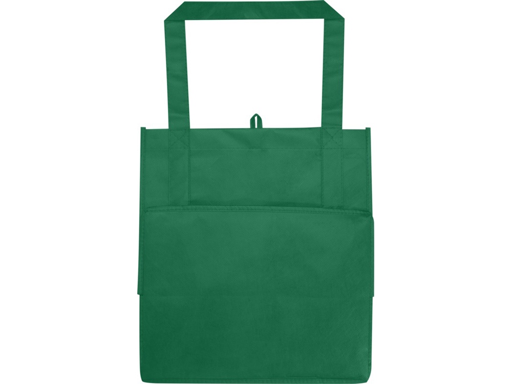 Liberty эко-сумка с прочным днищем объемом 6 л из нетканого материала, переработанного по стандарту GRS, зеленый Liberty эко-сумка с прочным днищем объемом 6 л из нетканого материала, переработанного по стандарту GRS, зеленый