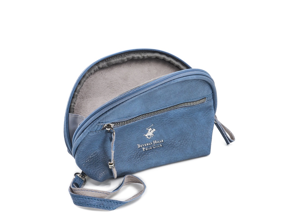 Косметичка женская Beverly Hills Polo Club, синий/стальной