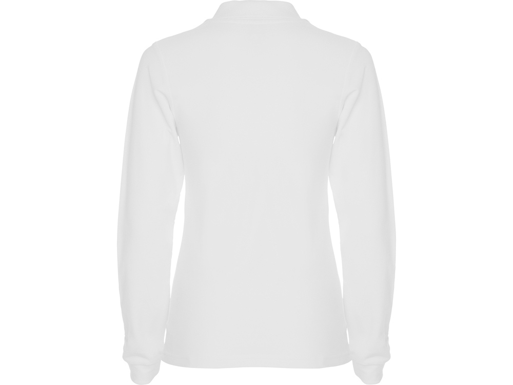 Рубашка поло Estrella женская с длинным рукавом, белый