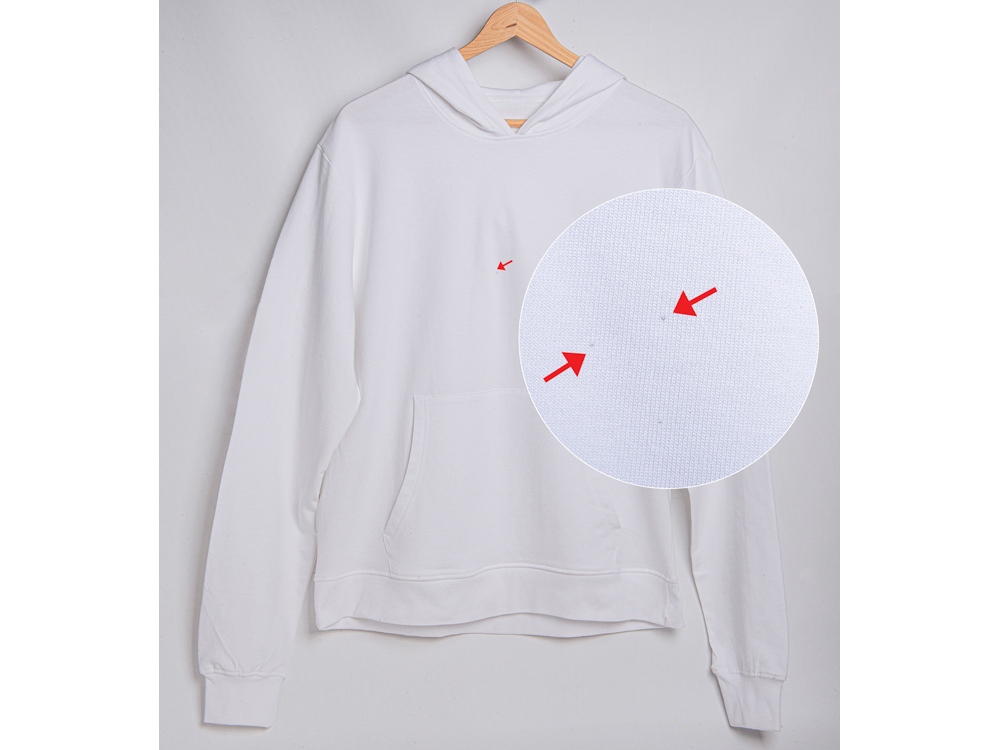 Худи Warsaw, футтер 230гр S, белый Худи Warsaw, футтер 230гр S, белый