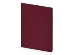 Бизнес-тетрадь А5 Pragmatic Contrast, 40 листов в клетку, бордовый с темно-серым срезом