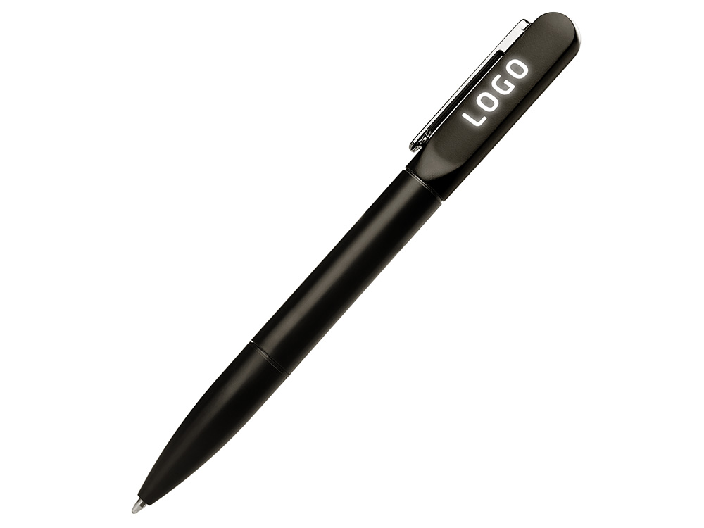 Подарочный набор металлическая ручка и блокнот А5 Twilight  со светящимся логотипом и пауэрбэнком