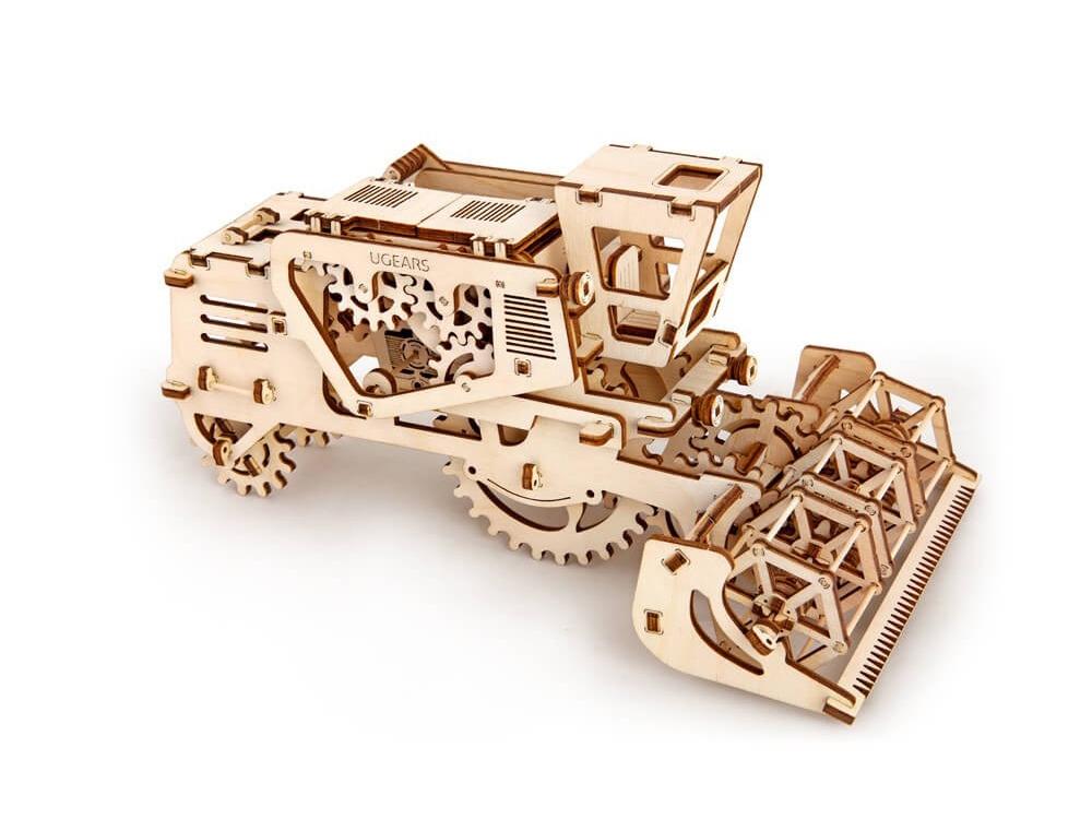 3D-ПАЗЛ UGEARS Комбайн
