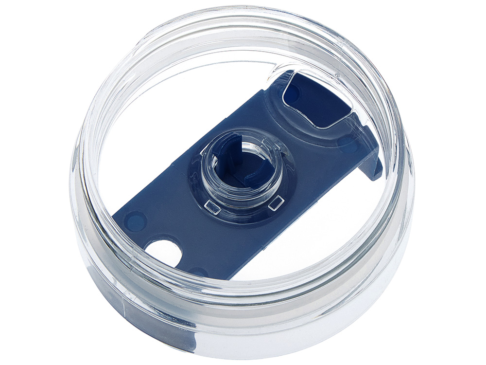 Термокружка KRANSTON с двойными стенками из переработанной нержавеющей стали, синий нейви Термокружка KRANSTON с двойными стенками из переработанной нержавеющей стали, синий нейви